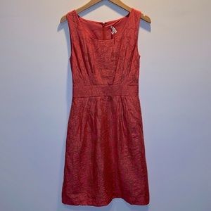 Coral Knee Length dress